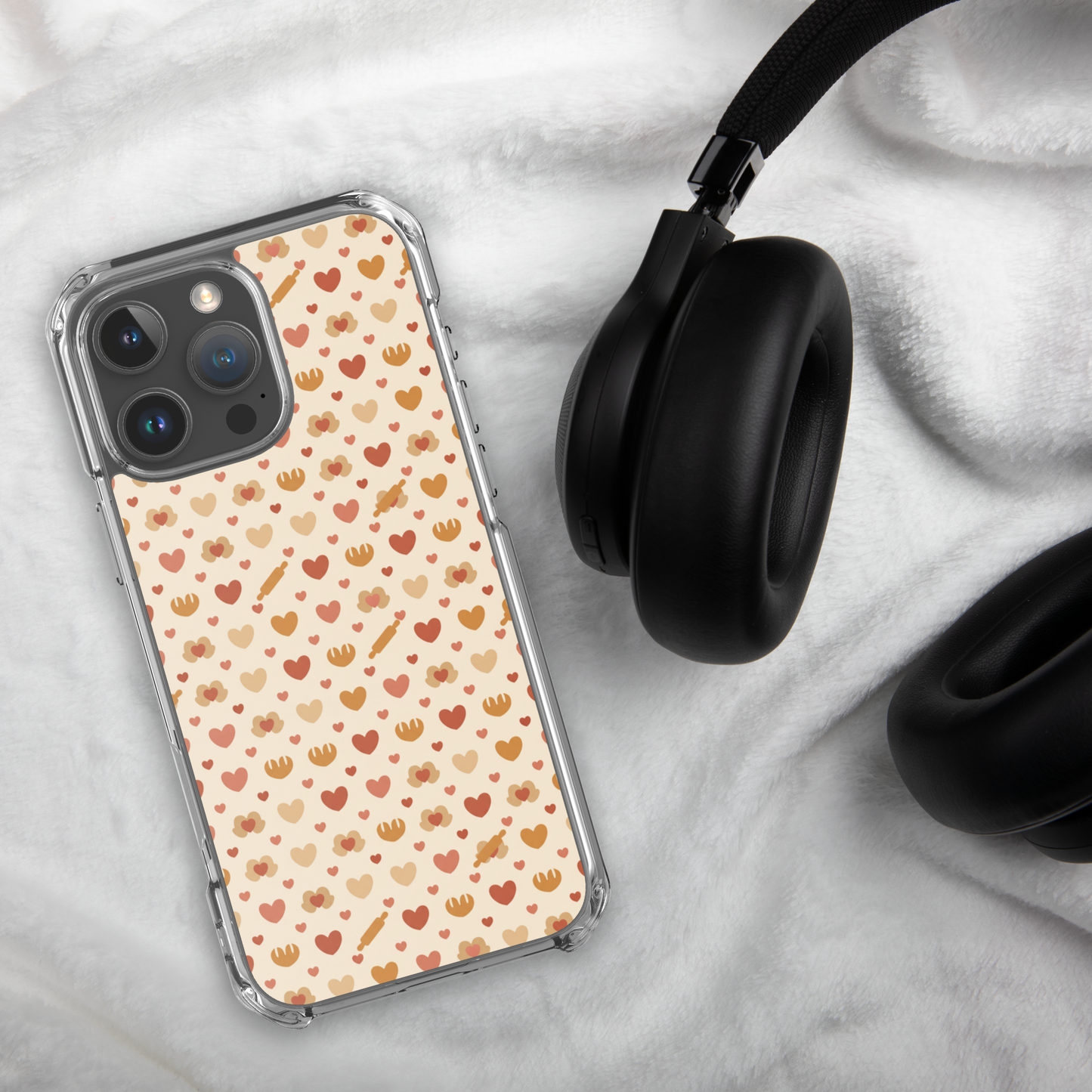 Tiny Hands Big Bakes Clear Case for iPhone® Bags & Accessories > Phone Cases ZomaModa