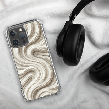 Minimal Flour Swirl Baking Clear Case for iPhone® Bags & Accessories > Phone Cases ZomaModa