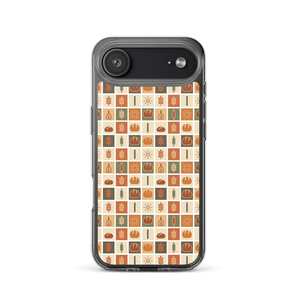 Retro Bread Stamp Clear Case for iPhone® iPhone 17 Air Bags & Accessories > Phone Cases ZomaModa