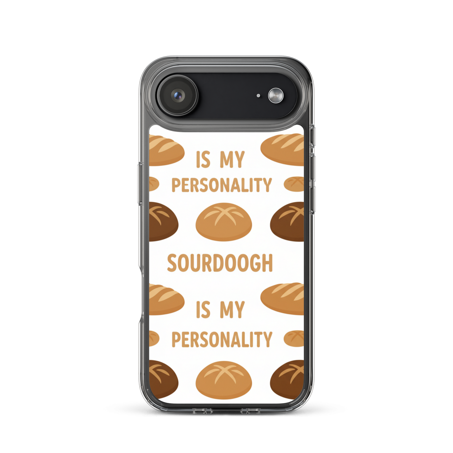 Sourdough Is My Personality Clear Case for iPhone® iPhone 17 Air Bags & Accessories > Phone Cases ZomaModa