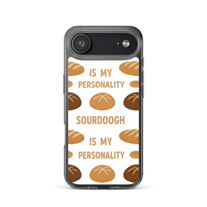 Sourdough Is My Personality Clear Case for iPhone® iPhone 17 Air Bags & Accessories > Phone Cases ZomaModa