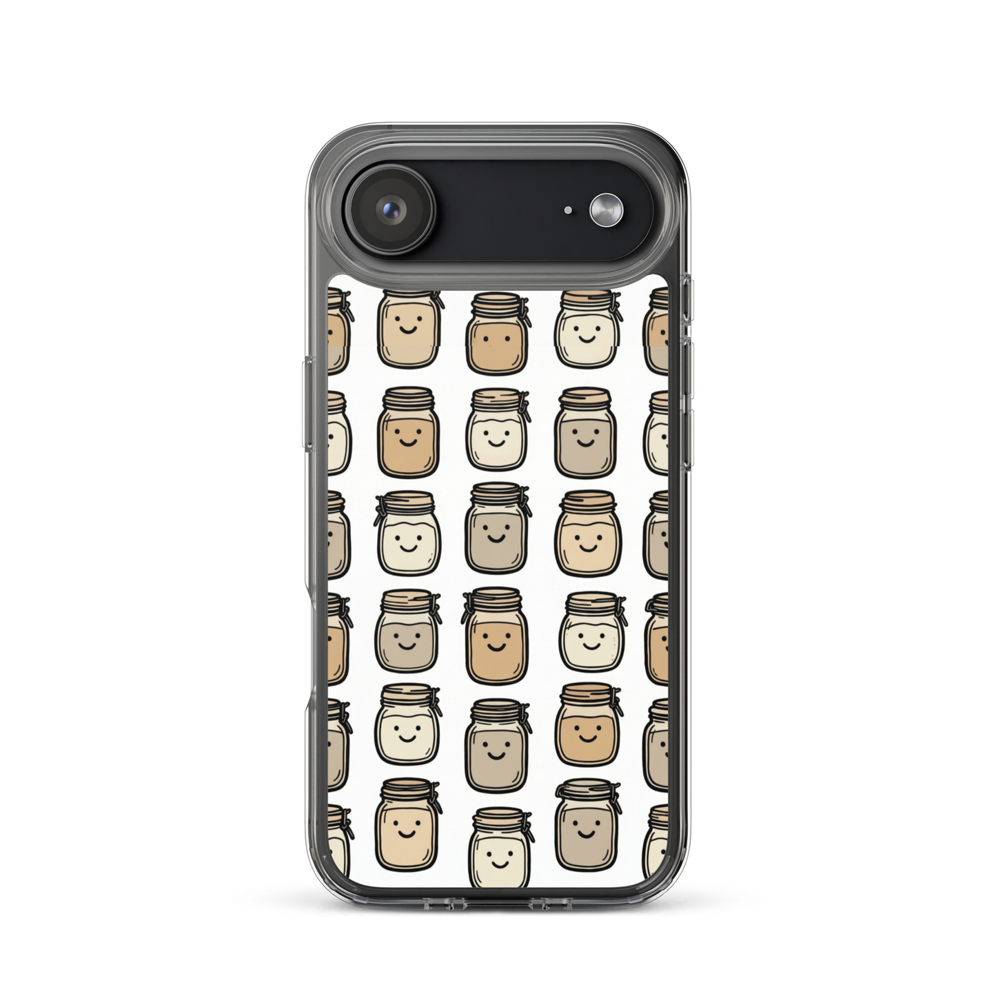 Cute Sourdough Starter Jars Clear Case for iPhone® iPhone 17 Air Bags & Accessories > Phone Cases ZomaModa