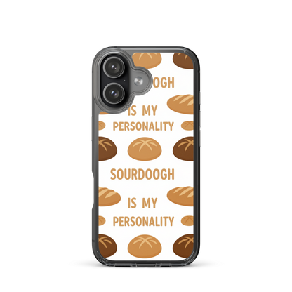 Sourdough Is My Personality Clear Case for iPhone® iPhone 17 Bags & Accessories > Phone Cases ZomaModa