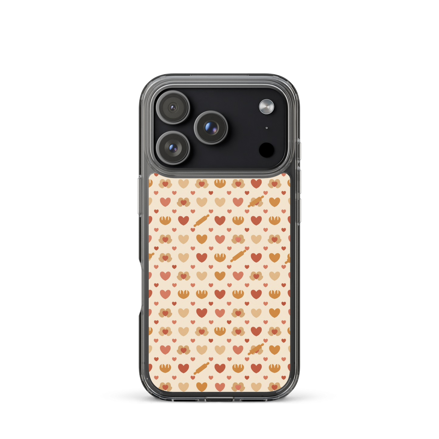 Tiny Hands Big Bakes Clear Case for iPhone® iPhone 17 Pro Bags & Accessories > Phone Cases ZomaModa
