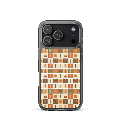 Retro Bread Stamp Clear Case for iPhone® iPhone 17 Pro Bags & Accessories > Phone Cases ZomaModa