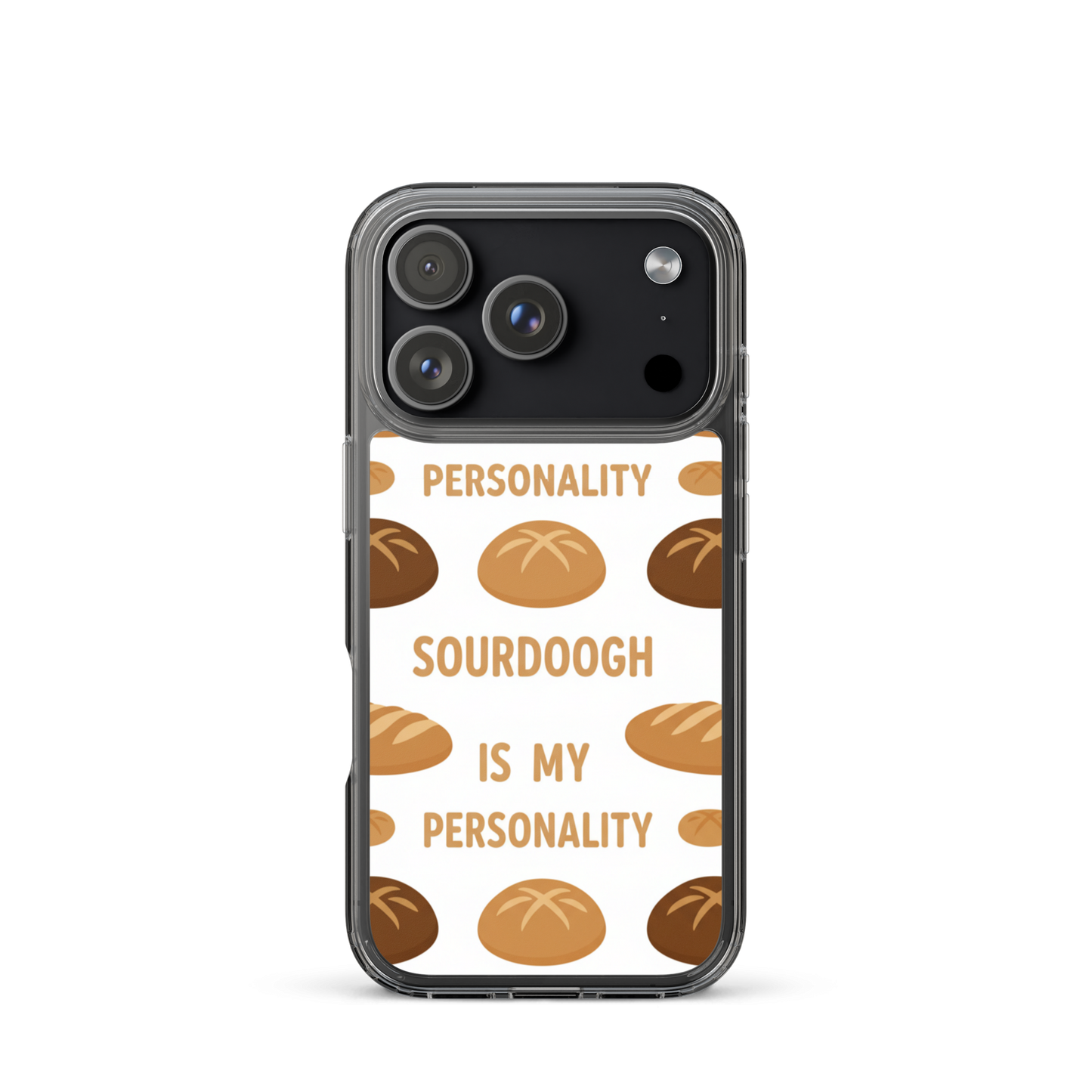 Sourdough Is My Personality Clear Case for iPhone® iPhone 17 Pro Bags & Accessories > Phone Cases ZomaModa