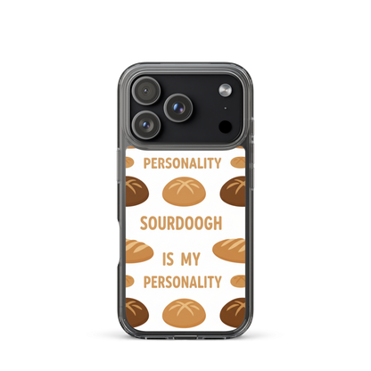 Sourdough Is My Personality Clear Case for iPhone® iPhone 17 Pro Bags & Accessories > Phone Cases ZomaModa