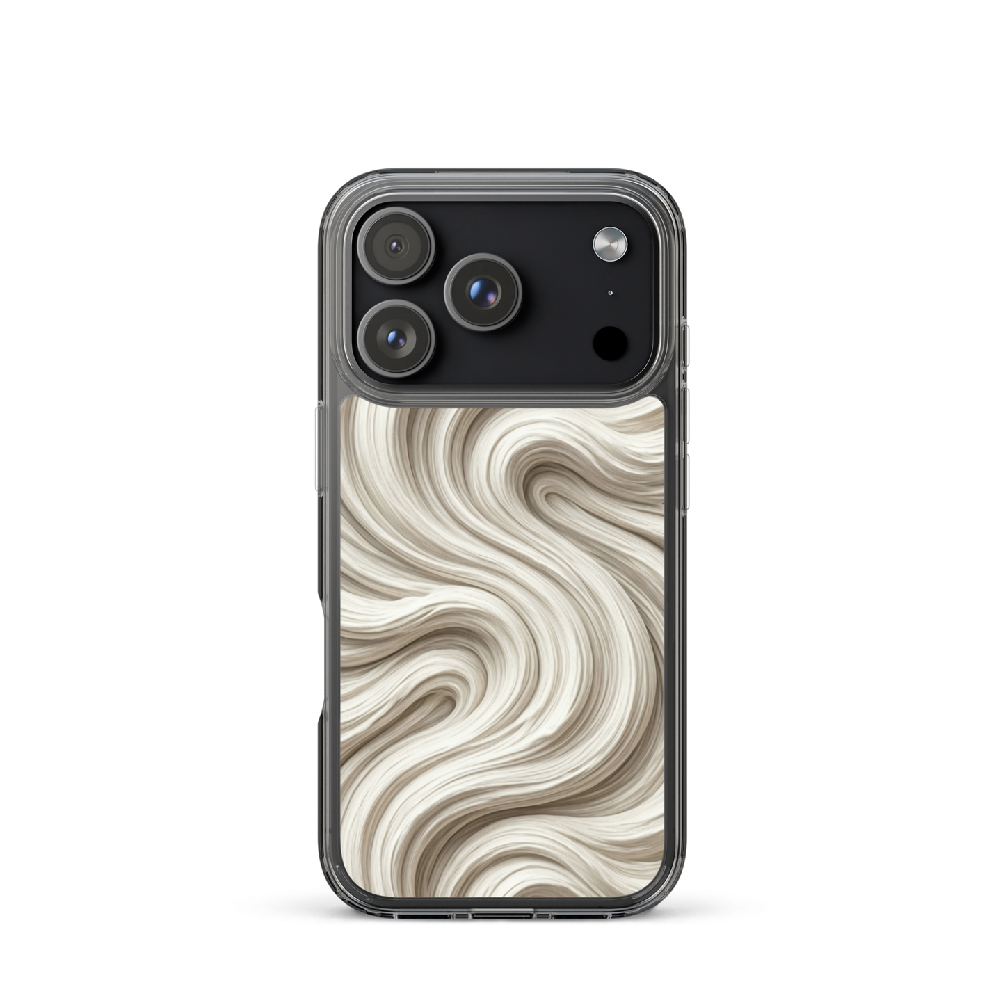 Minimal Flour Swirl Baking Clear Case for iPhone® iPhone 17 Pro Bags & Accessories > Phone Cases ZomaModa