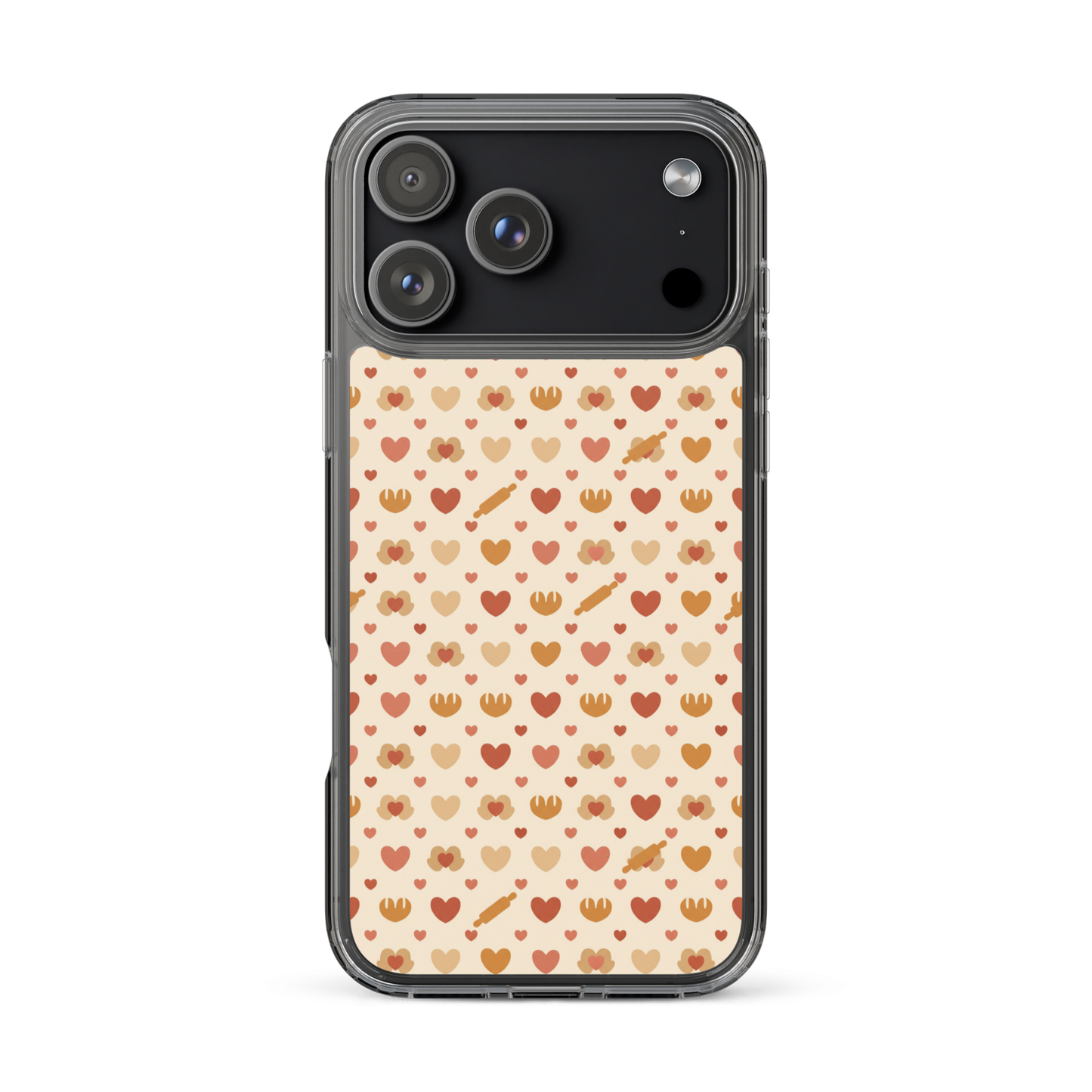 Tiny Hands Big Bakes Clear Case for iPhone® iPhone 17 Pro Max Bags & Accessories > Phone Cases ZomaModa