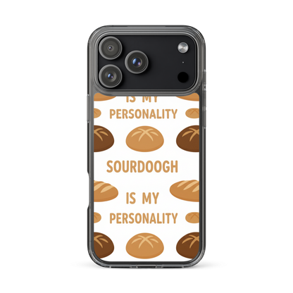 Sourdough Is My Personality Clear Case for iPhone® iPhone 17 Pro Max Bags & Accessories > Phone Cases ZomaModa