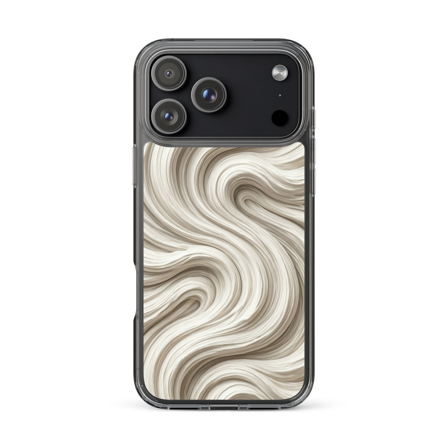 Minimal Flour Swirl Baking Clear Case for iPhone® iPhone 17 Pro Max Bags & Accessories > Phone Cases ZomaModa