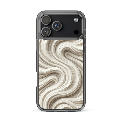 Minimal Flour Swirl Baking Clear Case for iPhone® iPhone 17 Pro Max Bags & Accessories > Phone Cases ZomaModa