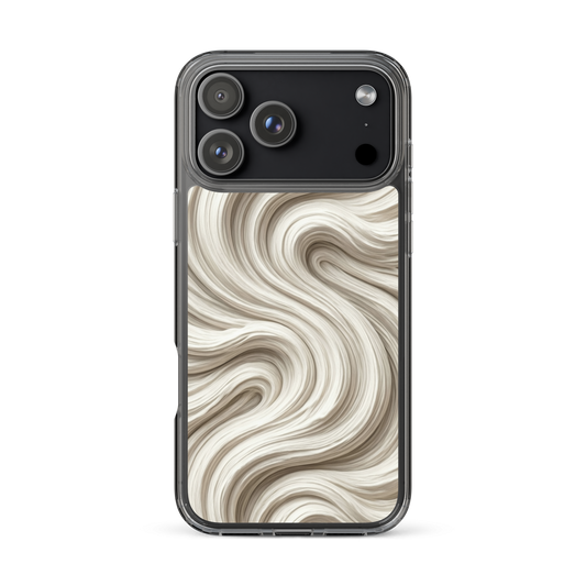 Minimal Flour Swirl Baking Clear Case for iPhone® iPhone 17 Pro Max Bags & Accessories > Phone Cases ZomaModa