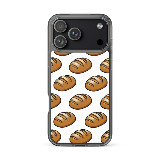 Floating Sourdough Loaves Pattern Clear Case for iPhone® iPhone 17 Pro Max Bags & Accessories > Phone Cases ZomaModa