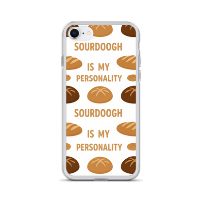 Sourdough Is My Personality Clear Case for iPhone® iPhone 7 8 Bags & Accessories > Phone Cases ZomaModa