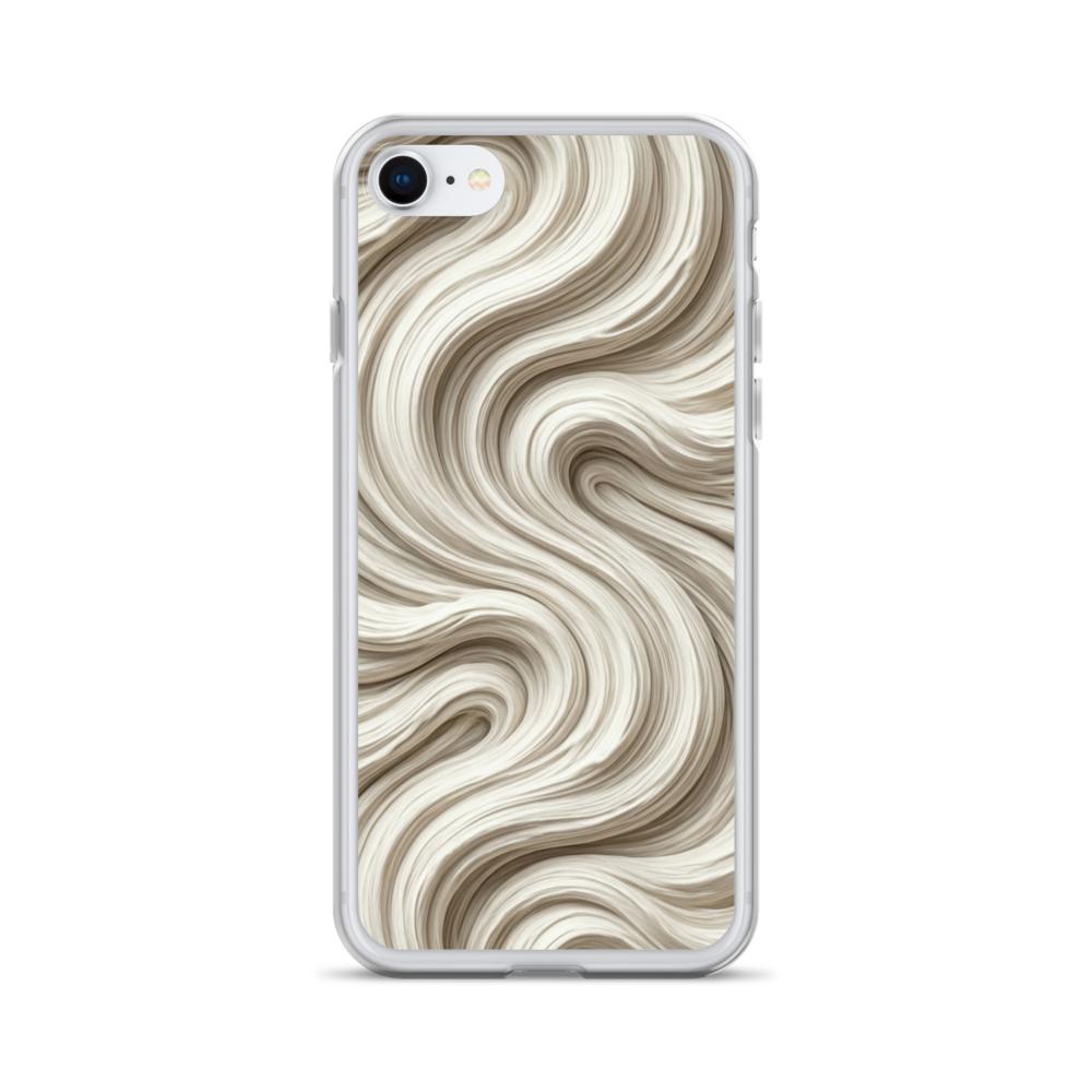 Minimal Flour Swirl Baking Clear Case for iPhone® iPhone 7 8 Bags & Accessories > Phone Cases ZomaModa