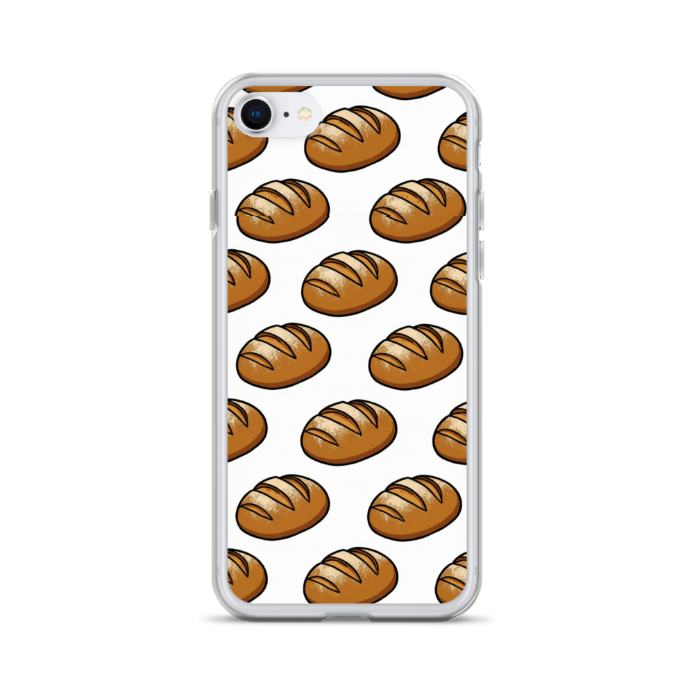 Floating Sourdough Loaves Pattern Clear Case for iPhone® iPhone 7 8 Bags & Accessories > Phone Cases ZomaModa