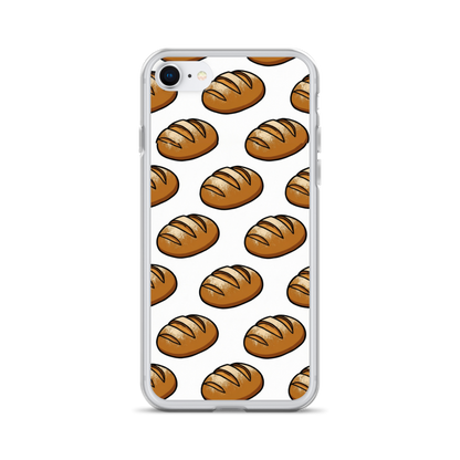 Floating Sourdough Loaves Pattern Clear Case for iPhone® iPhone 7 8 Bags & Accessories > Phone Cases ZomaModa