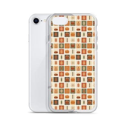 Retro Bread Stamp Clear Case for iPhone® Bags & Accessories > Phone Cases ZomaModa