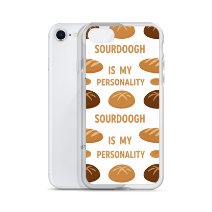 Sourdough Is My Personality Clear Case for iPhone® Bags & Accessories > Phone Cases ZomaModa