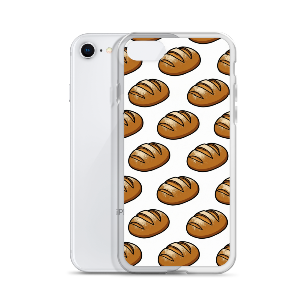 Floating Sourdough Loaves Pattern Clear Case for iPhone® Bags & Accessories > Phone Cases ZomaModa