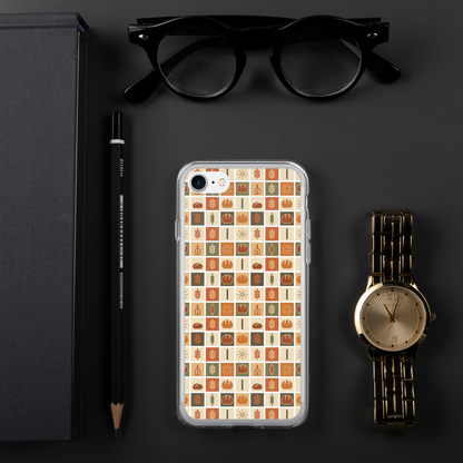 Retro Bread Stamp Clear Case for iPhone® Bags & Accessories > Phone Cases ZomaModa