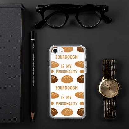 Sourdough Is My Personality Clear Case for iPhone® Bags & Accessories > Phone Cases ZomaModa
