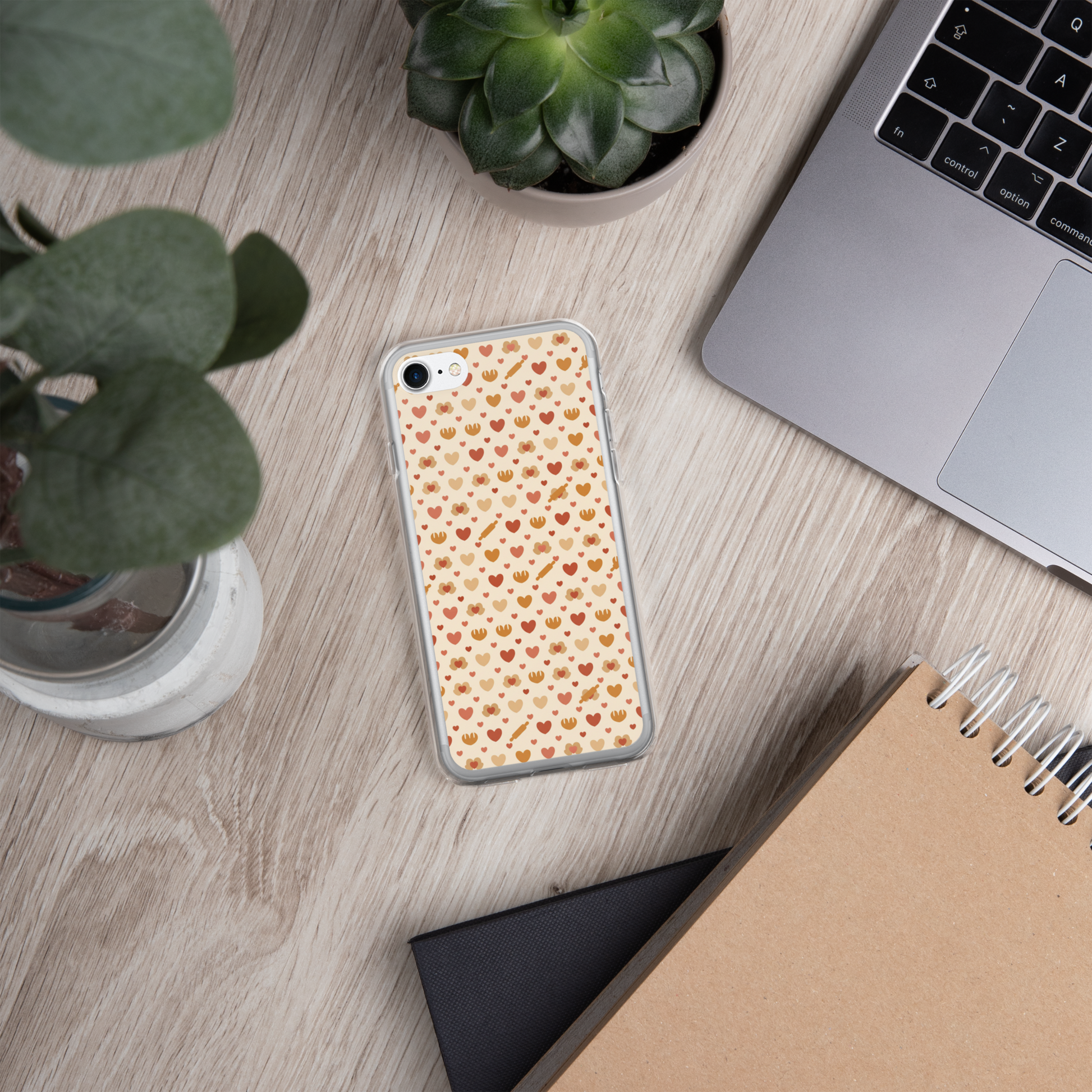 Tiny Hands Big Bakes Clear Case for iPhone® Bags & Accessories > Phone Cases ZomaModa