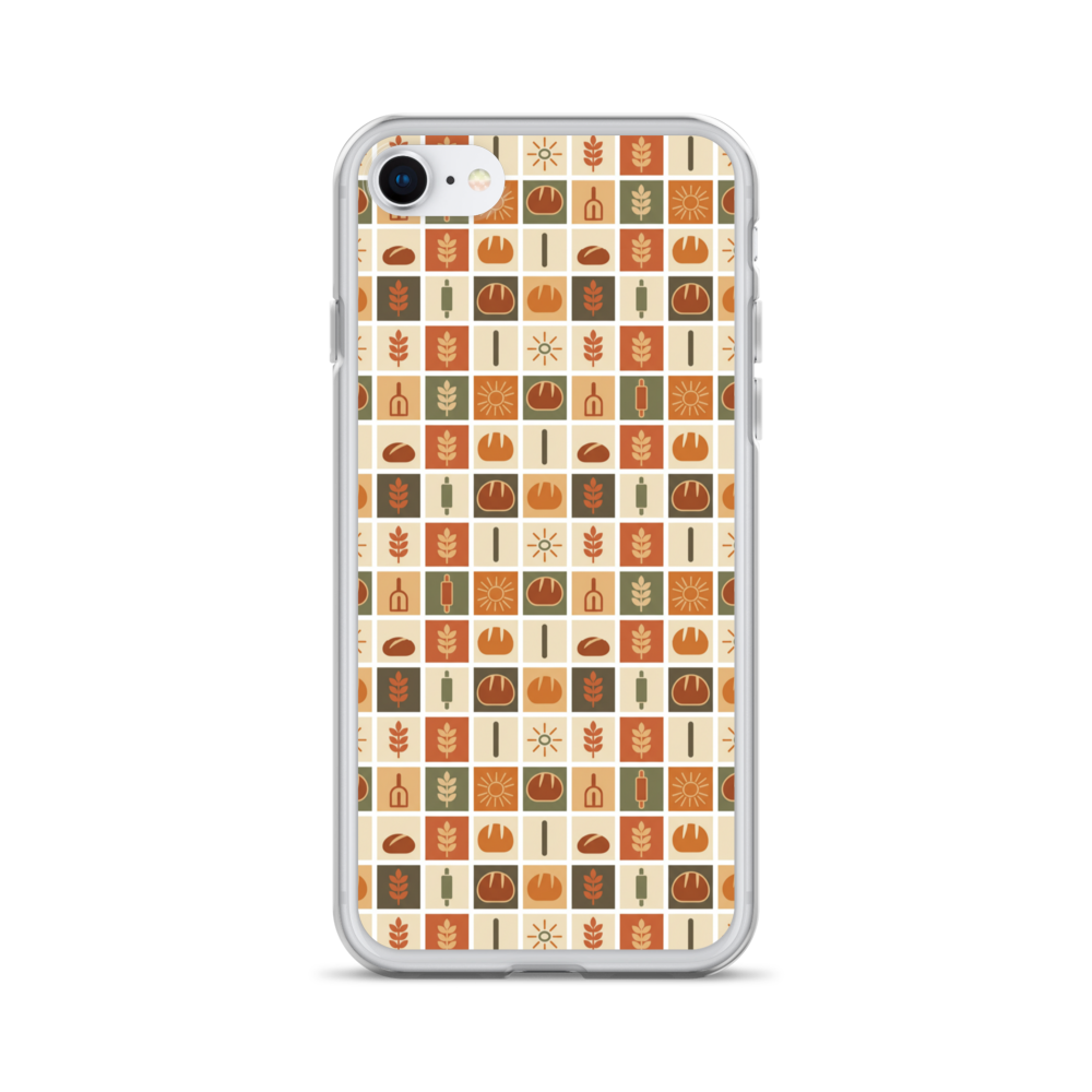 Retro Bread Stamp Clear Case for iPhone® iPhone SE Bags & Accessories > Phone Cases ZomaModa