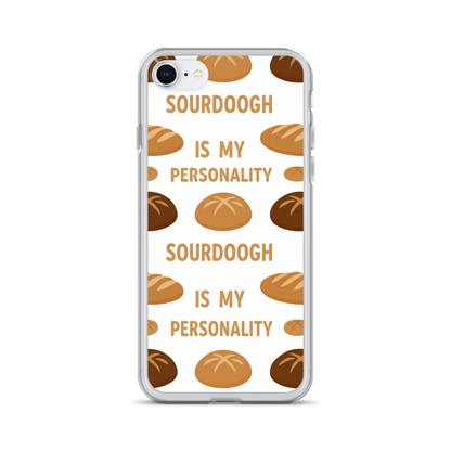 Sourdough Is My Personality Clear Case for iPhone® iPhone SE Bags & Accessories > Phone Cases ZomaModa
