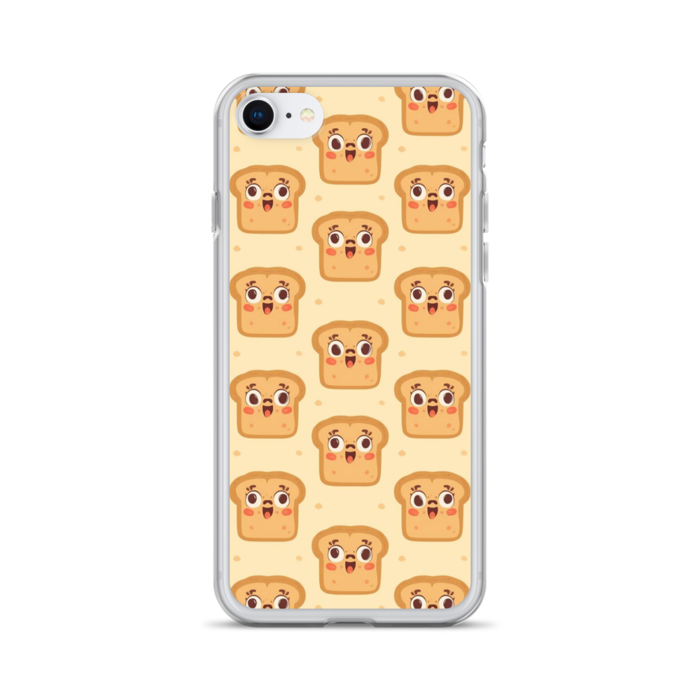Funny Bread Faces Clear Case for iPhone® iPhone SE Bags & Accessories > Phone Cases ZomaModa