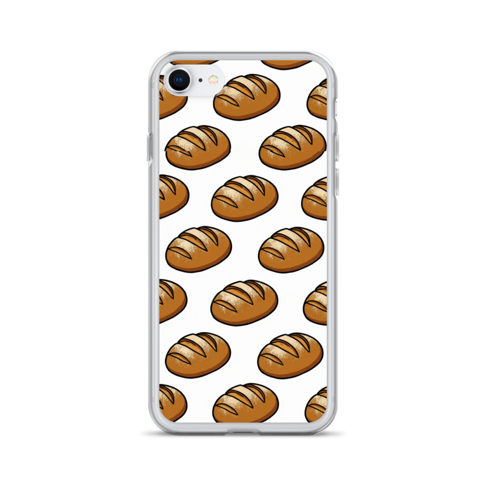 Floating Sourdough Loaves Pattern Clear Case for iPhone® iPhone SE Bags & Accessories > Phone Cases ZomaModa