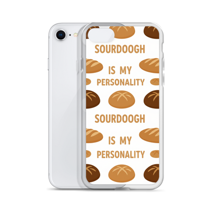 Sourdough Is My Personality Clear Case for iPhone® Bags & Accessories > Phone Cases ZomaModa
