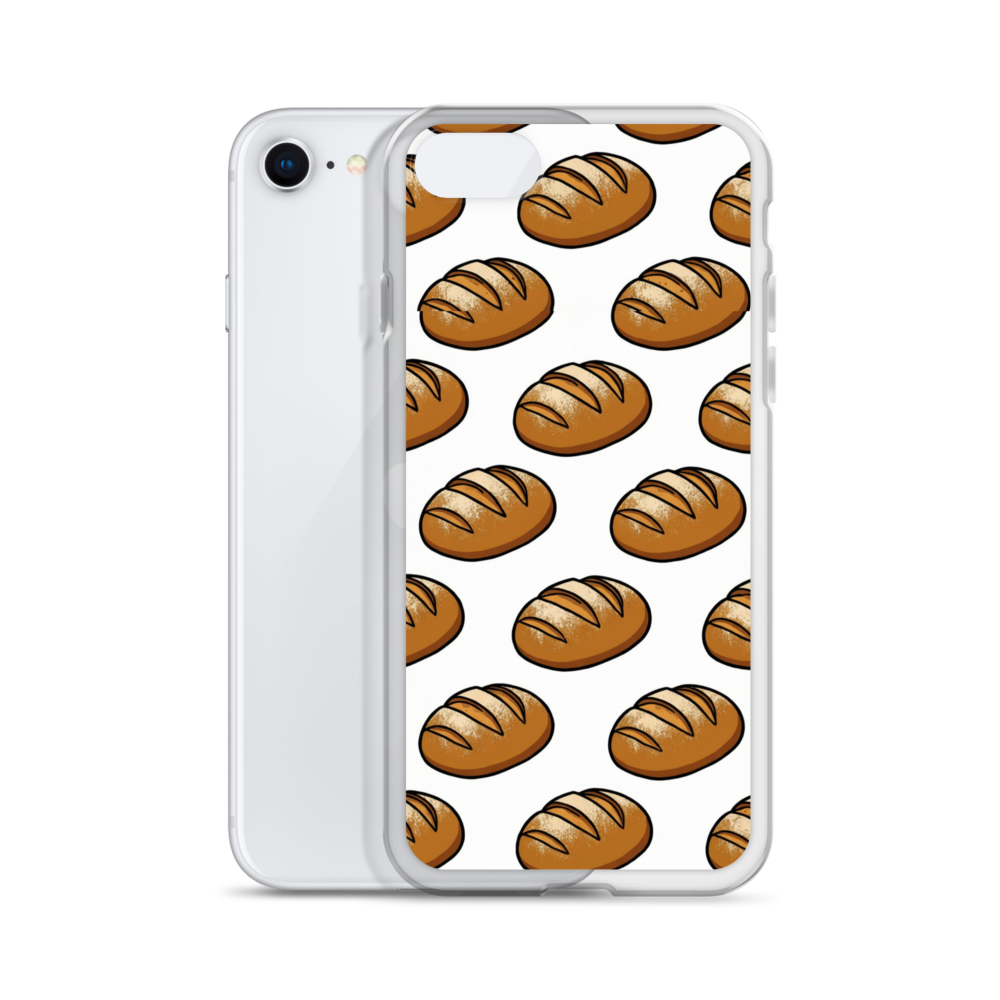 Floating Sourdough Loaves Pattern Clear Case for iPhone® Bags & Accessories > Phone Cases ZomaModa