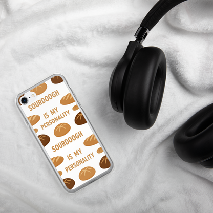 Sourdough Is My Personality Clear Case for iPhone® Bags & Accessories > Phone Cases ZomaModa