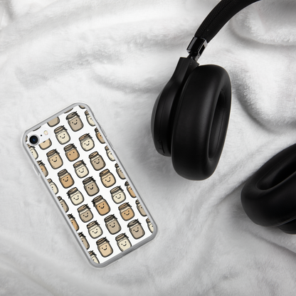 Cute Sourdough Starter Jars Clear Case for iPhone® Bags & Accessories > Phone Cases ZomaModa