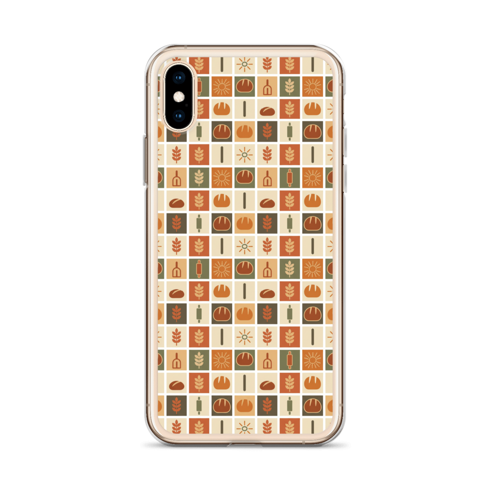 Retro Bread Stamp Clear Case for iPhone® Bags & Accessories > Phone Cases ZomaModa