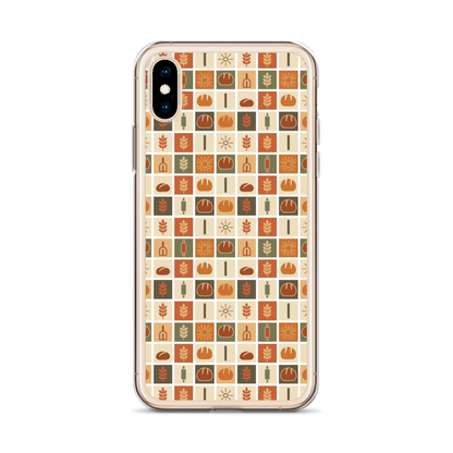 Retro Bread Stamp Clear Case for iPhone® Bags & Accessories > Phone Cases ZomaModa