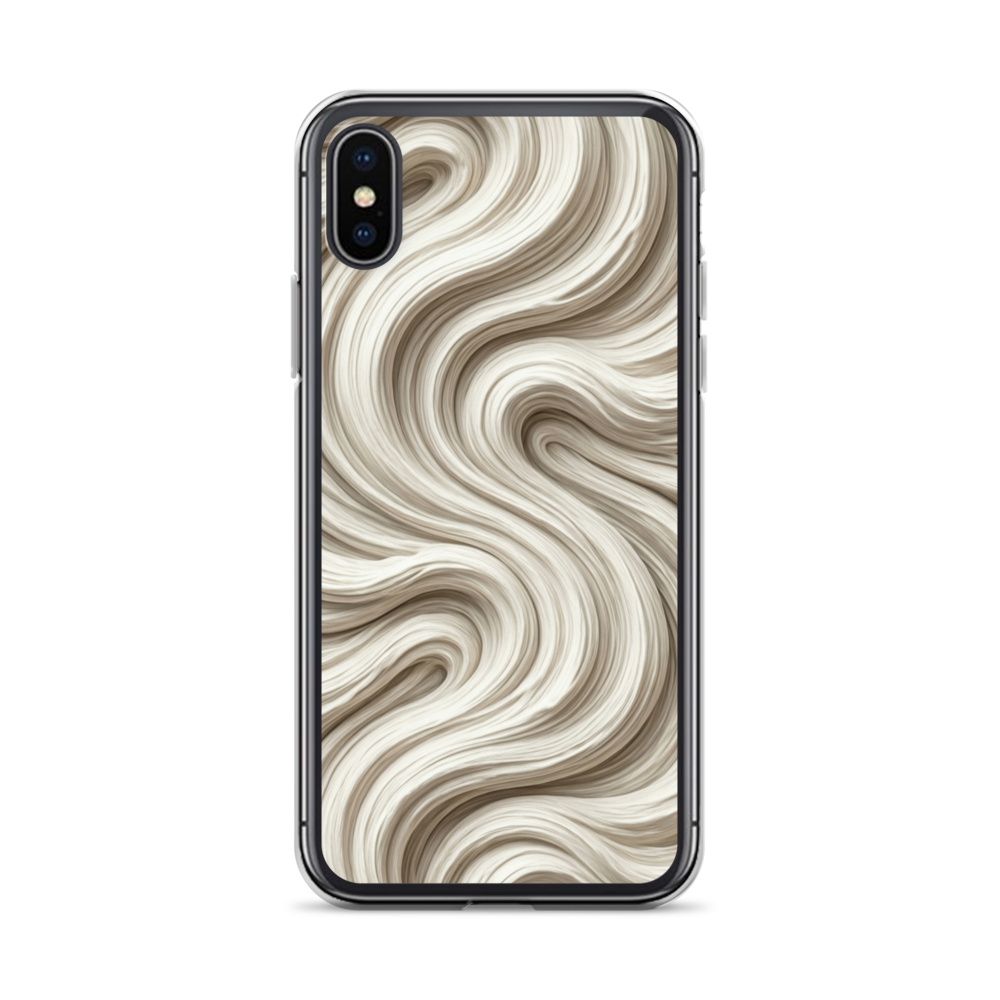 Minimal Flour Swirl Baking Clear Case for iPhone® iPhone X XS Bags & Accessories > Phone Cases ZomaModa