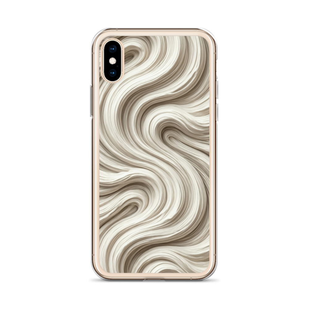 Minimal Flour Swirl Baking Clear Case for iPhone® Bags & Accessories > Phone Cases ZomaModa