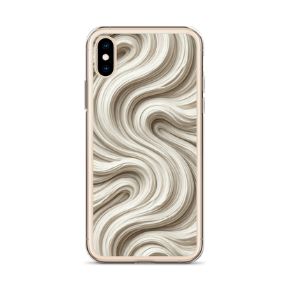 Minimal Flour Swirl Baking Clear Case for iPhone® Bags & Accessories > Phone Cases ZomaModa