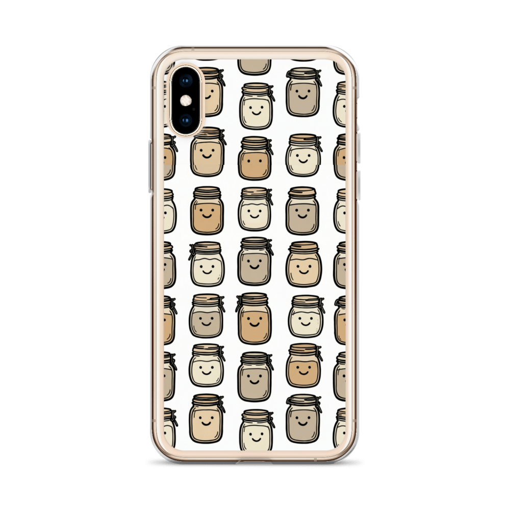 Cute Sourdough Starter Jars Clear Case for iPhone® Bags & Accessories > Phone Cases ZomaModa