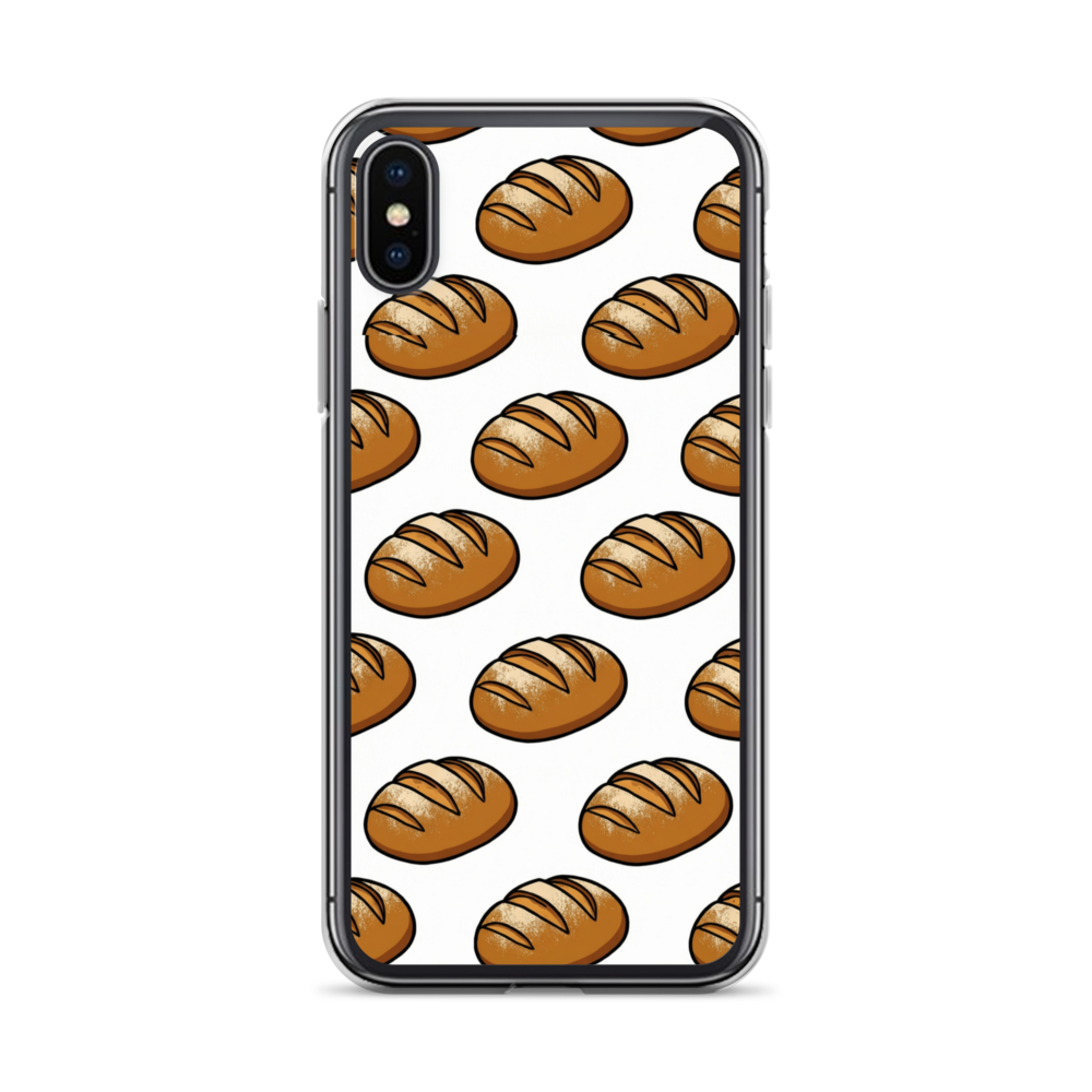 Floating Sourdough Loaves Pattern Clear Case for iPhone® iPhone X XS Bags & Accessories > Phone Cases ZomaModa