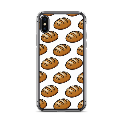 Floating Sourdough Loaves Pattern Clear Case for iPhone® iPhone X XS Bags & Accessories > Phone Cases ZomaModa