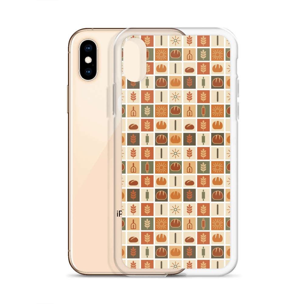 Retro Bread Stamp Clear Case for iPhone® Bags & Accessories > Phone Cases ZomaModa