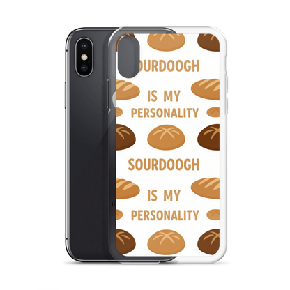 Sourdough Is My Personality Clear Case for iPhone® Bags & Accessories > Phone Cases ZomaModa