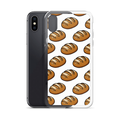 Floating Sourdough Loaves Pattern Clear Case for iPhone® Bags & Accessories > Phone Cases ZomaModa
