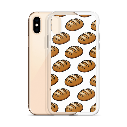 Floating Sourdough Loaves Pattern Clear Case for iPhone® Bags & Accessories > Phone Cases ZomaModa