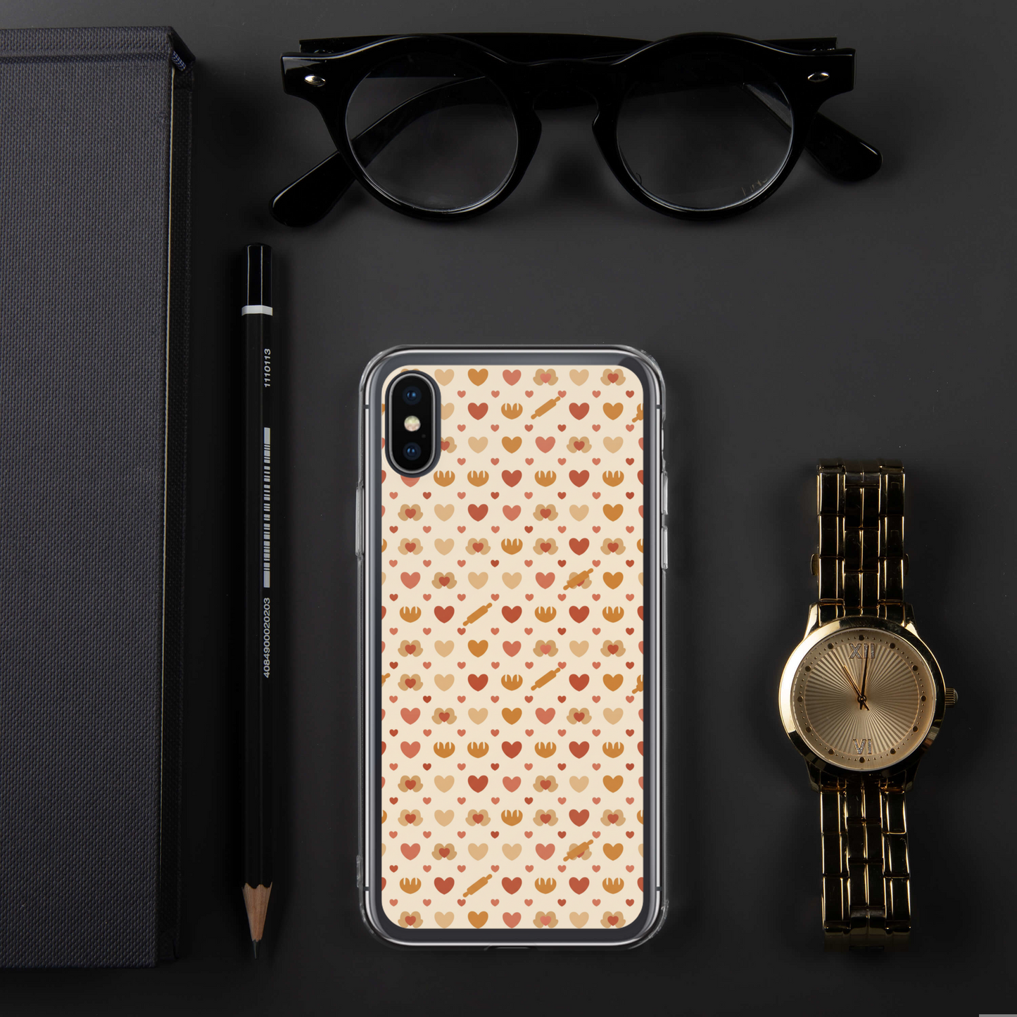 Tiny Hands Big Bakes Clear Case for iPhone® Bags & Accessories > Phone Cases ZomaModa