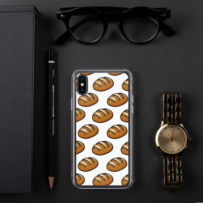 Floating Sourdough Loaves Pattern Clear Case for iPhone® Bags & Accessories > Phone Cases ZomaModa